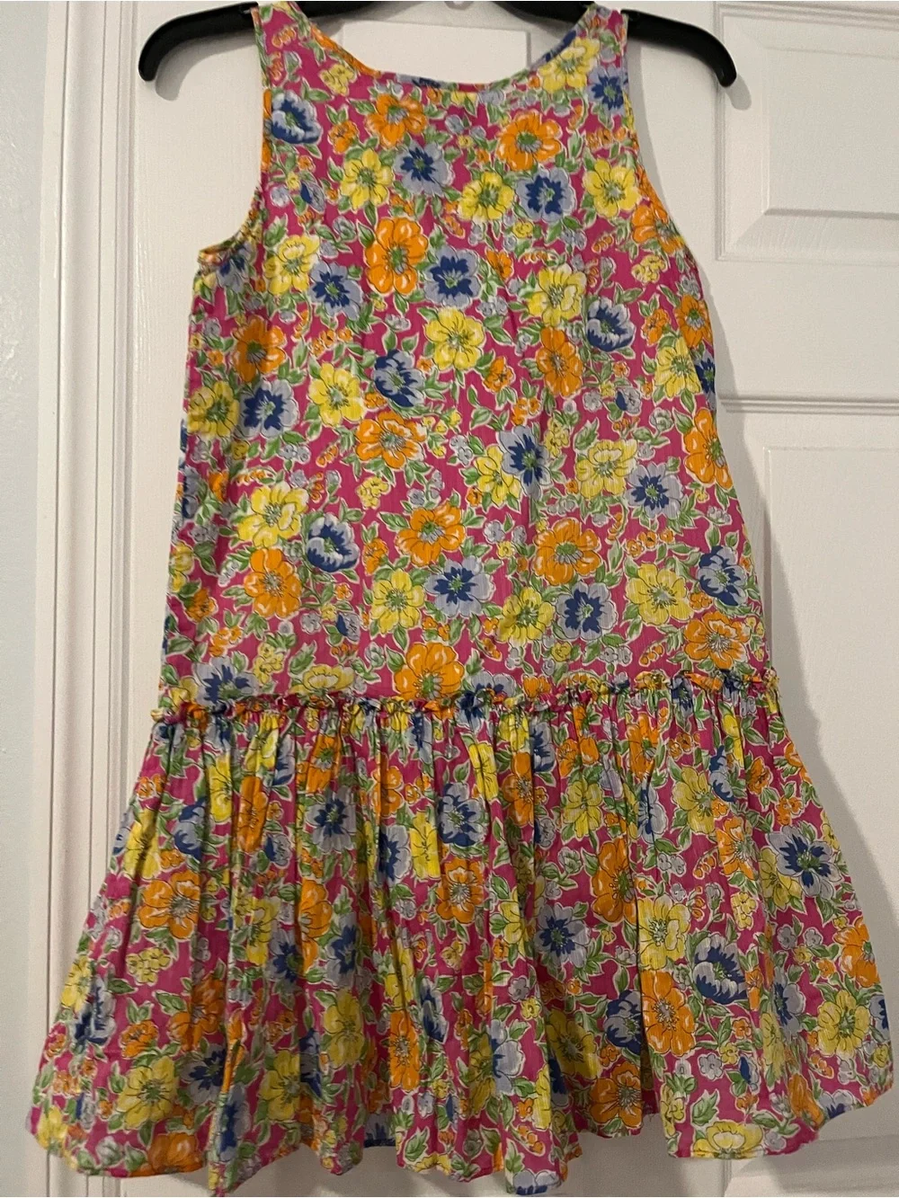 Ralph Lauren Multicolor Floral Tiered Dress